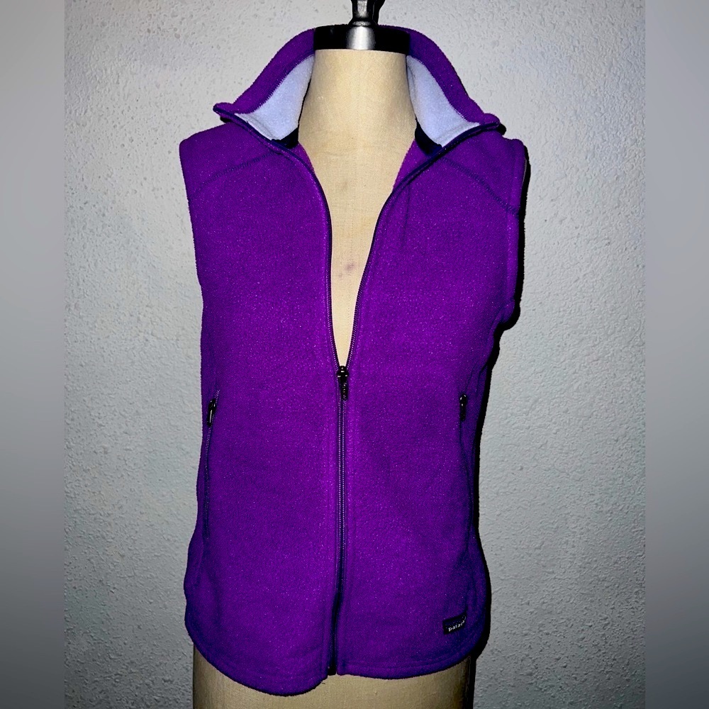 Patagonia Women Synchilla Fleece Vest | Size M | Purple |